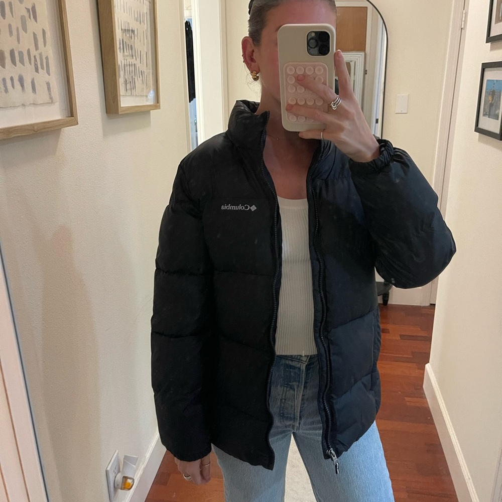 Women’s Columbia Sportswear Insulated Puffer Jacket in Black Size Small